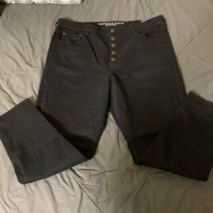 SUPER HI RISE BLACK JEGGING